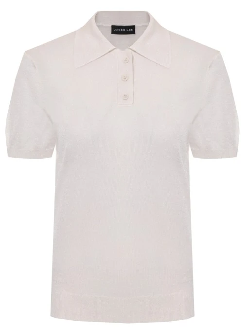 Поло из вискозы JACOB LEE
