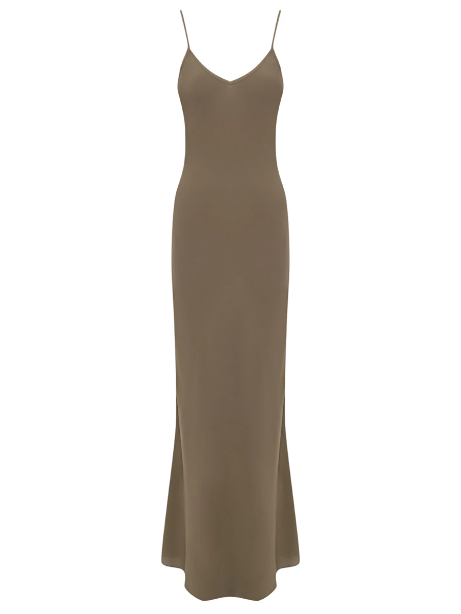 Платье шелковое