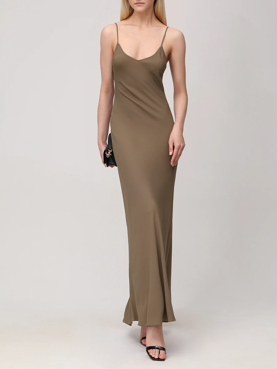 Платье шелковое