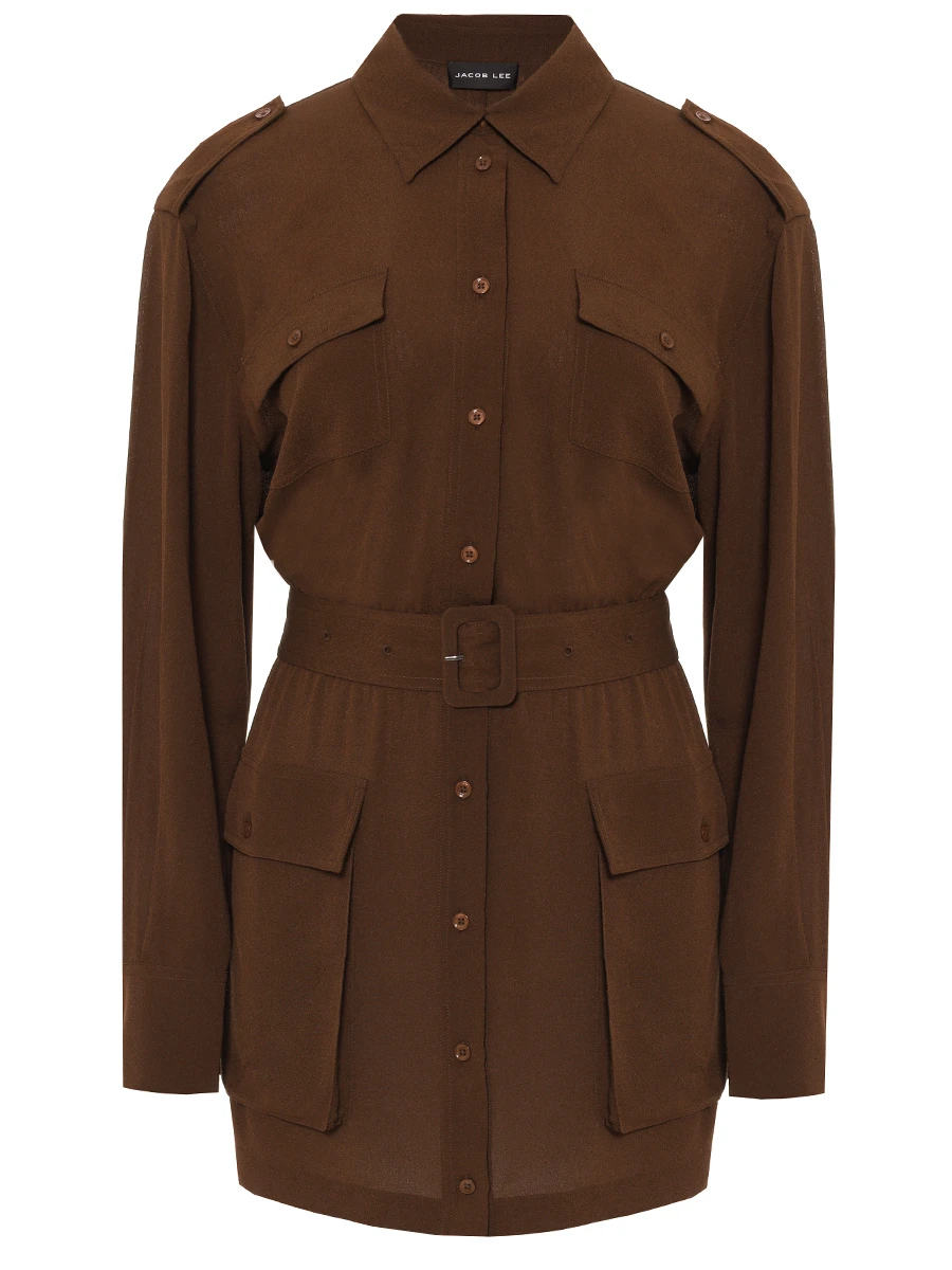 Платье шелковое