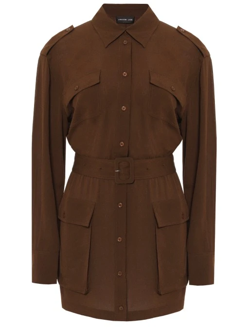 Платье шелковое JACOB LEE