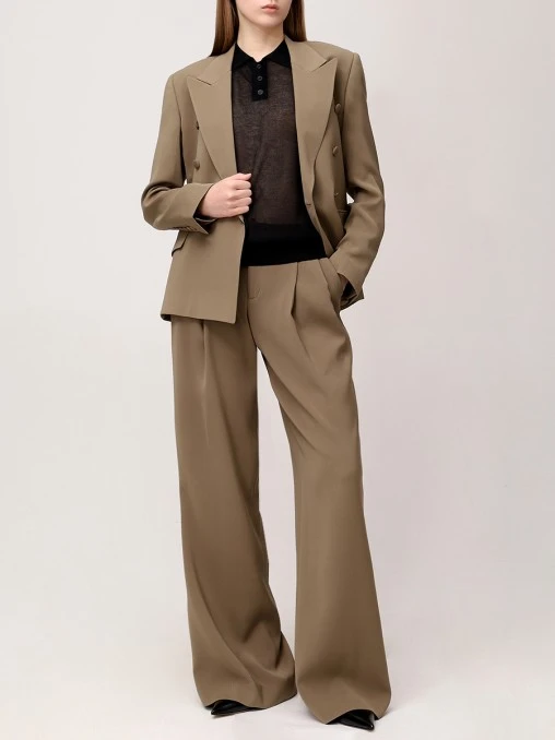 Поло из вискозы JACOB LEE