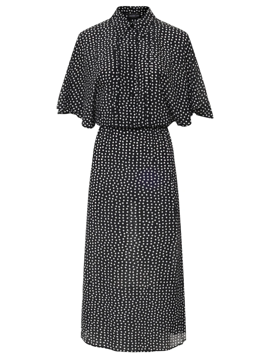 Платье шелковое