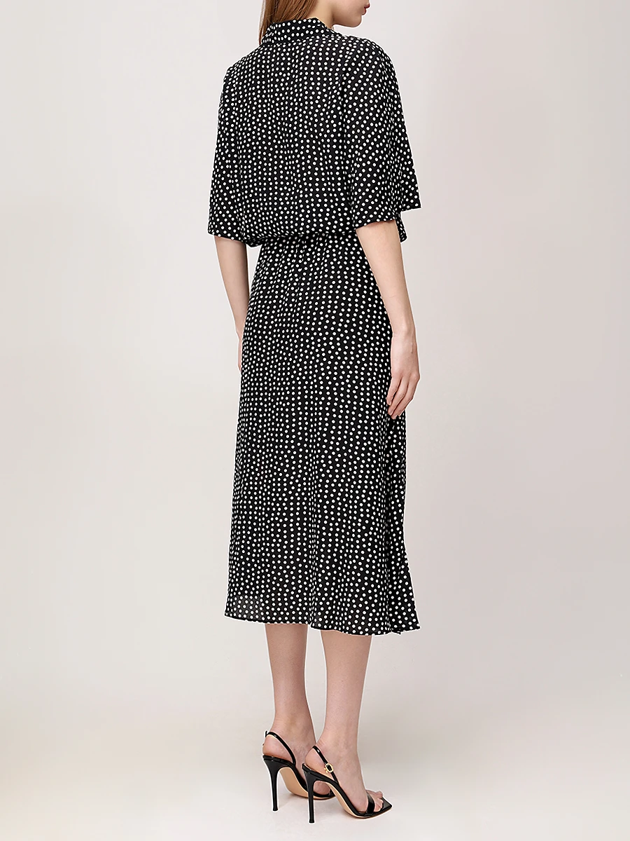 Платье шелковое