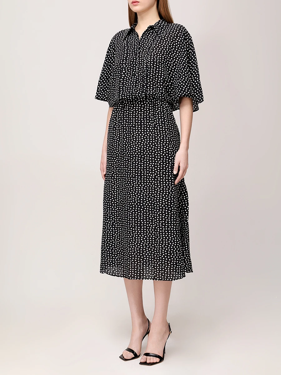 Платье шелковое