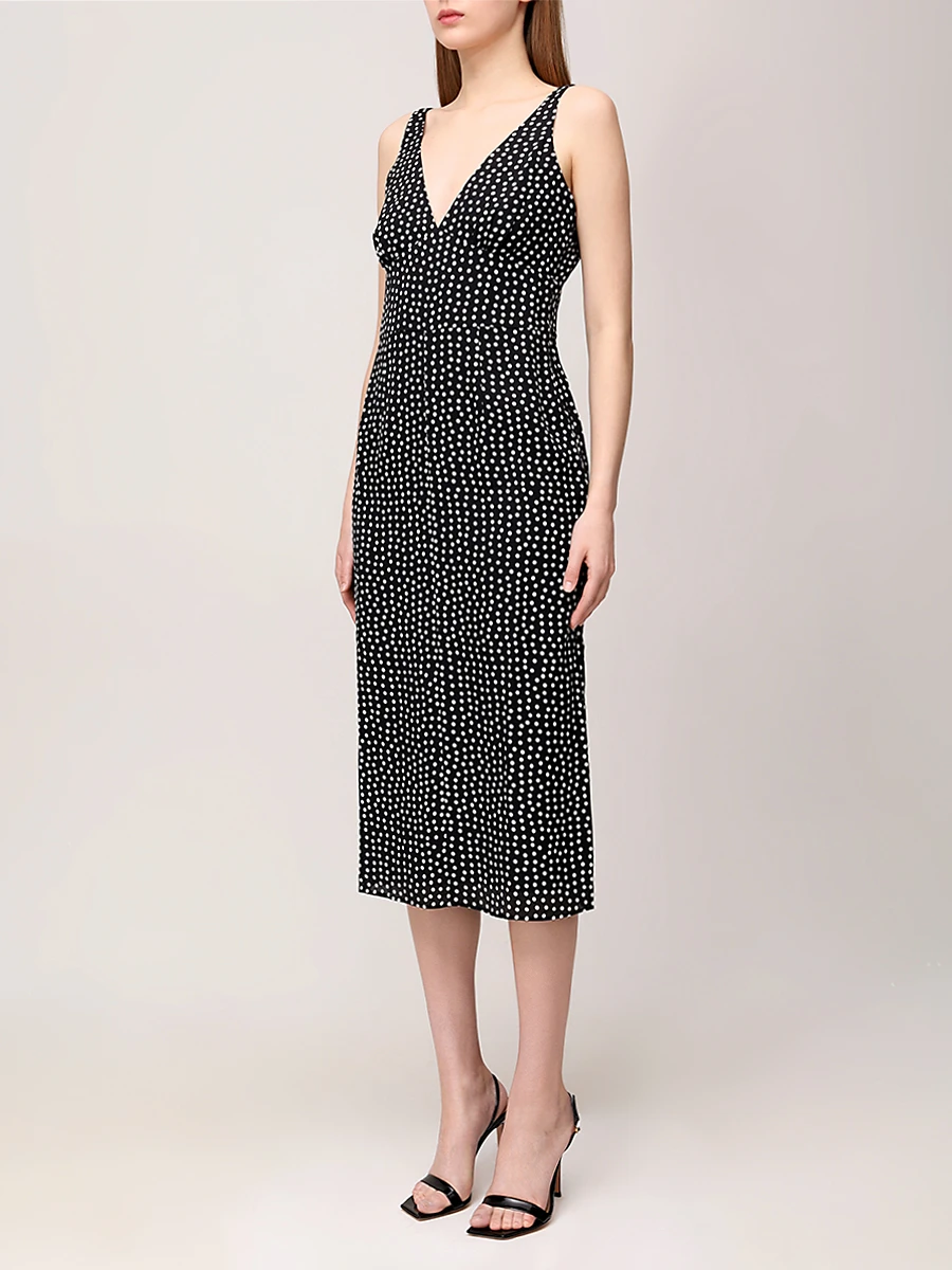 Платье шелковое