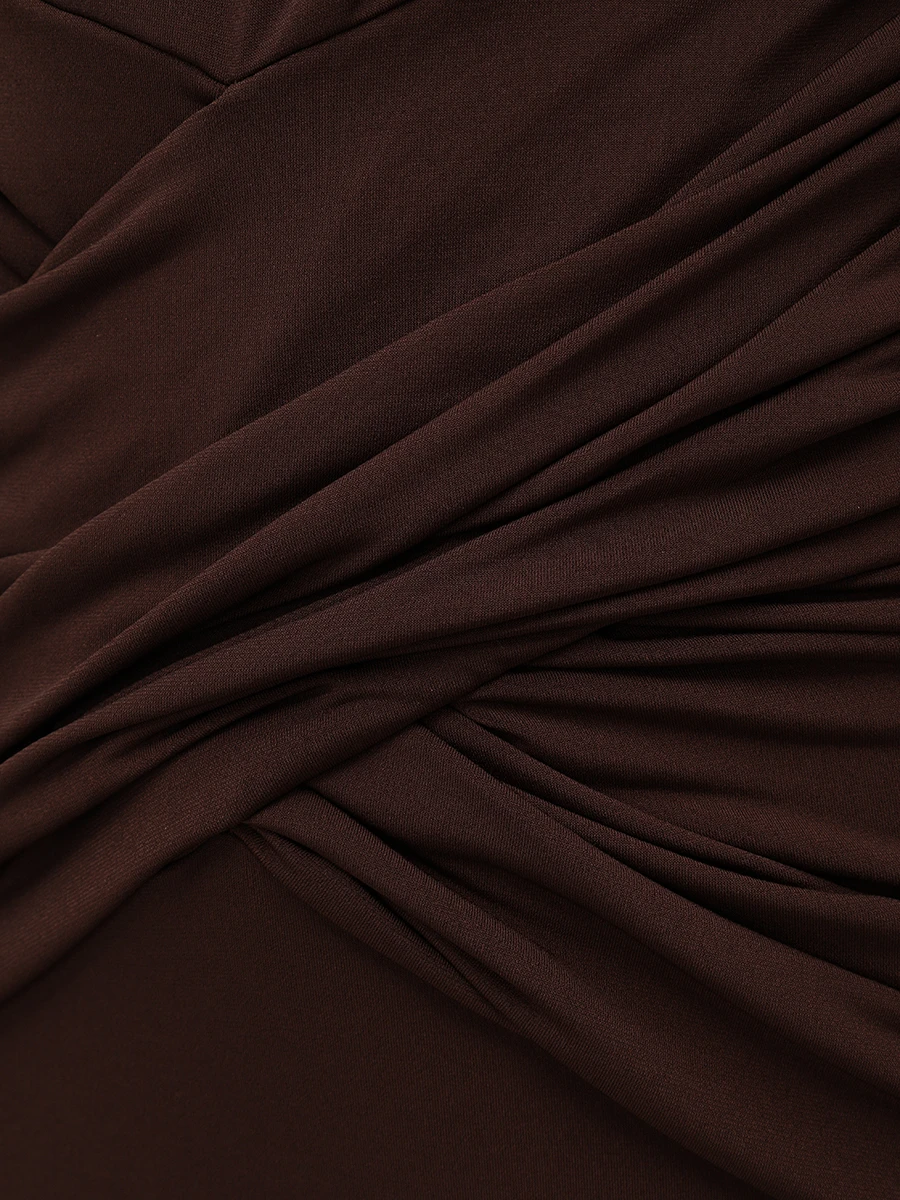 Платье однотонное