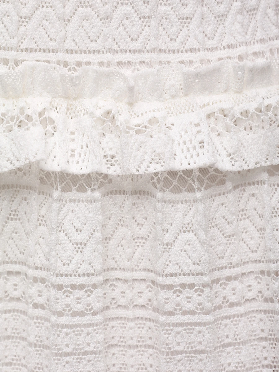 Сарафан с рюшами