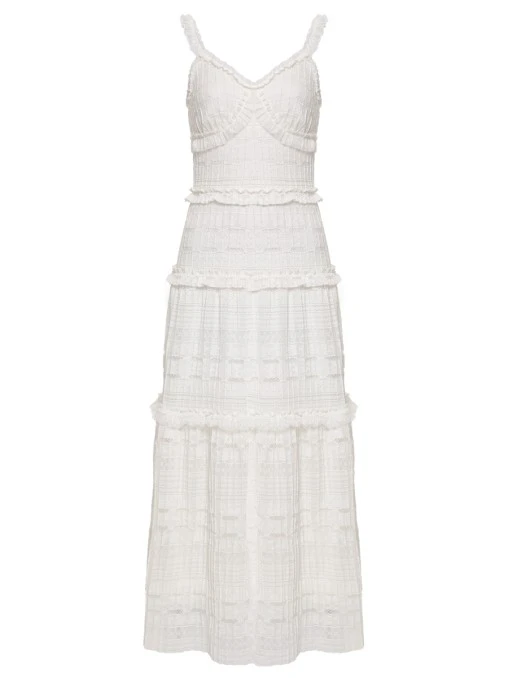 Сарафан с рюшами SHATU