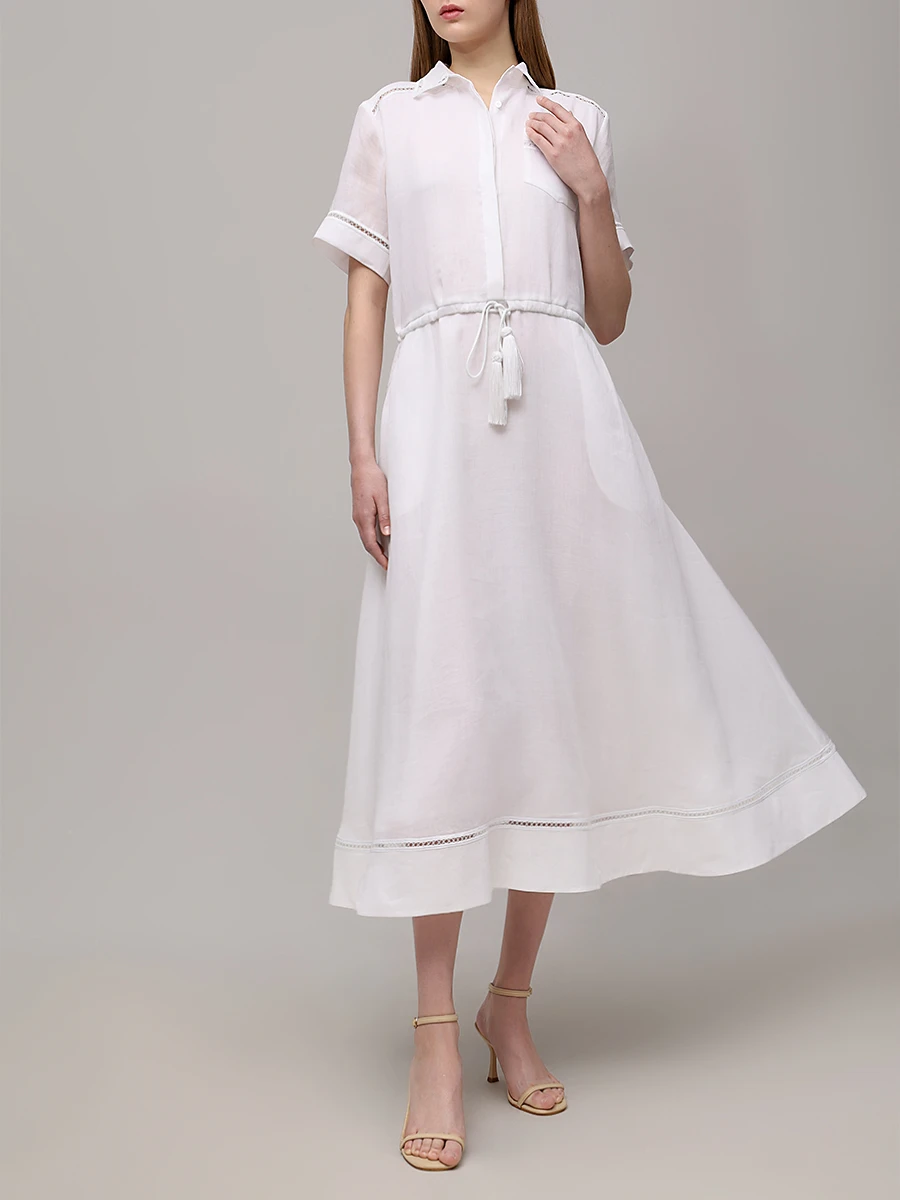 Платье из рами