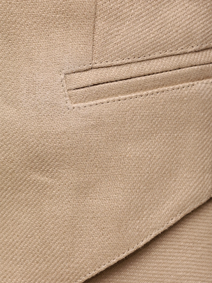 Жилет льняной