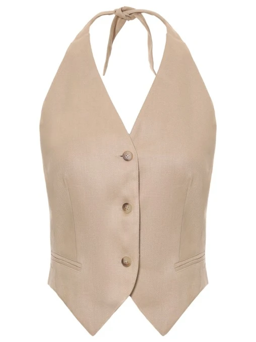 Жилет льняной SHATU