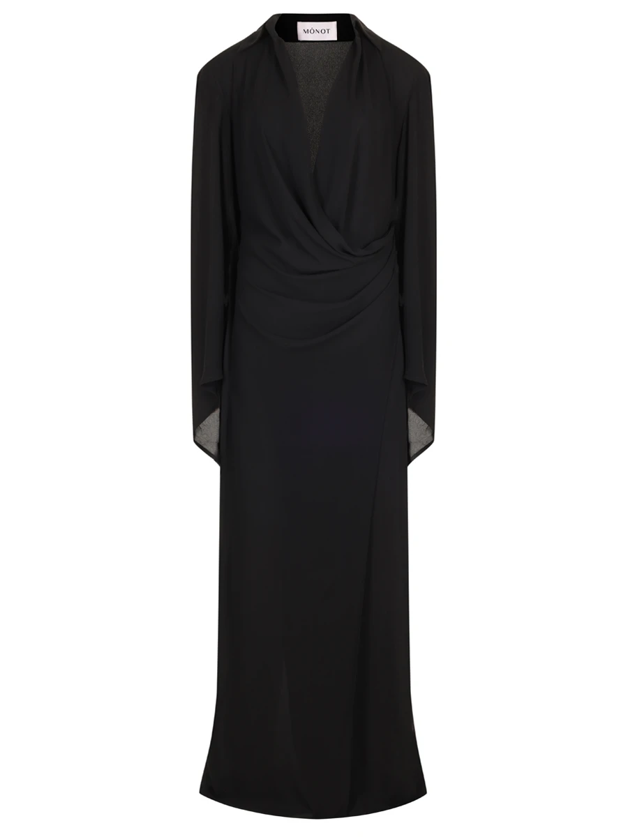 Платье однотонное