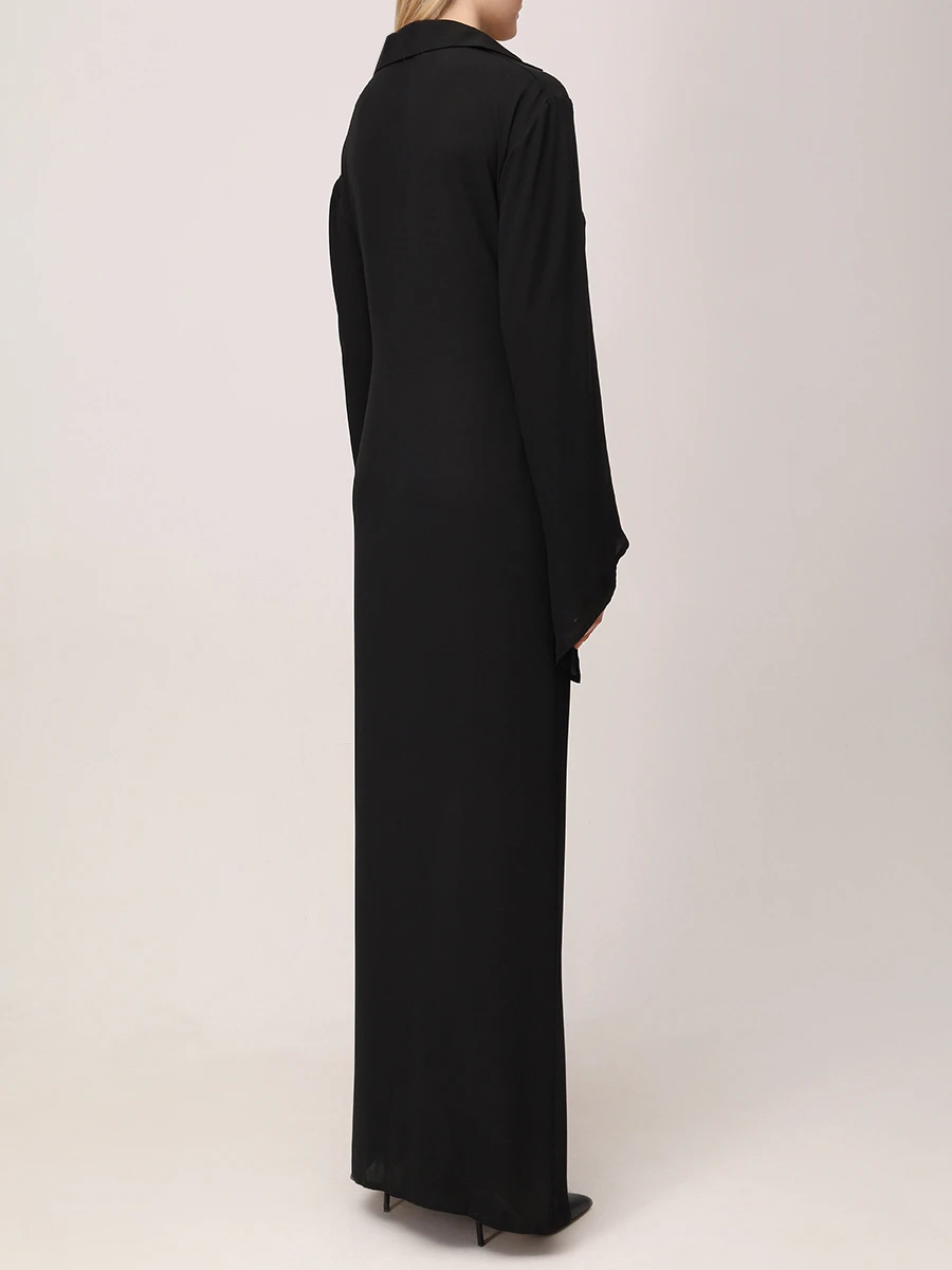 Платье однотонное