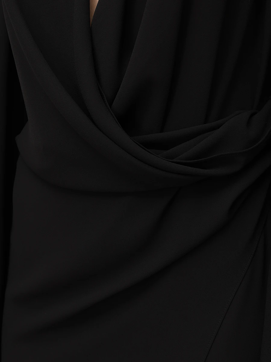 Платье однотонное