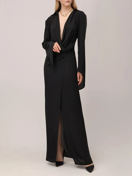 Платье однотонное MONOT