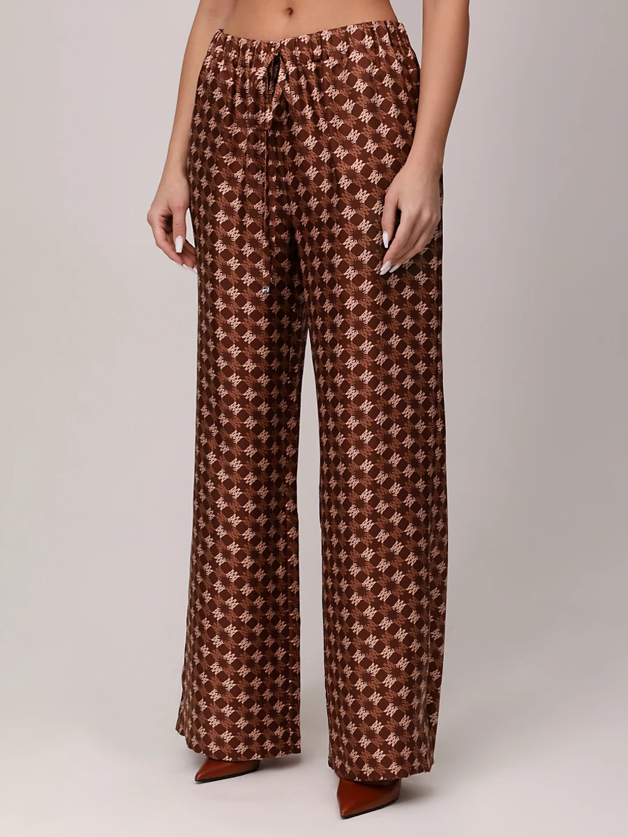 Брюки шелковые