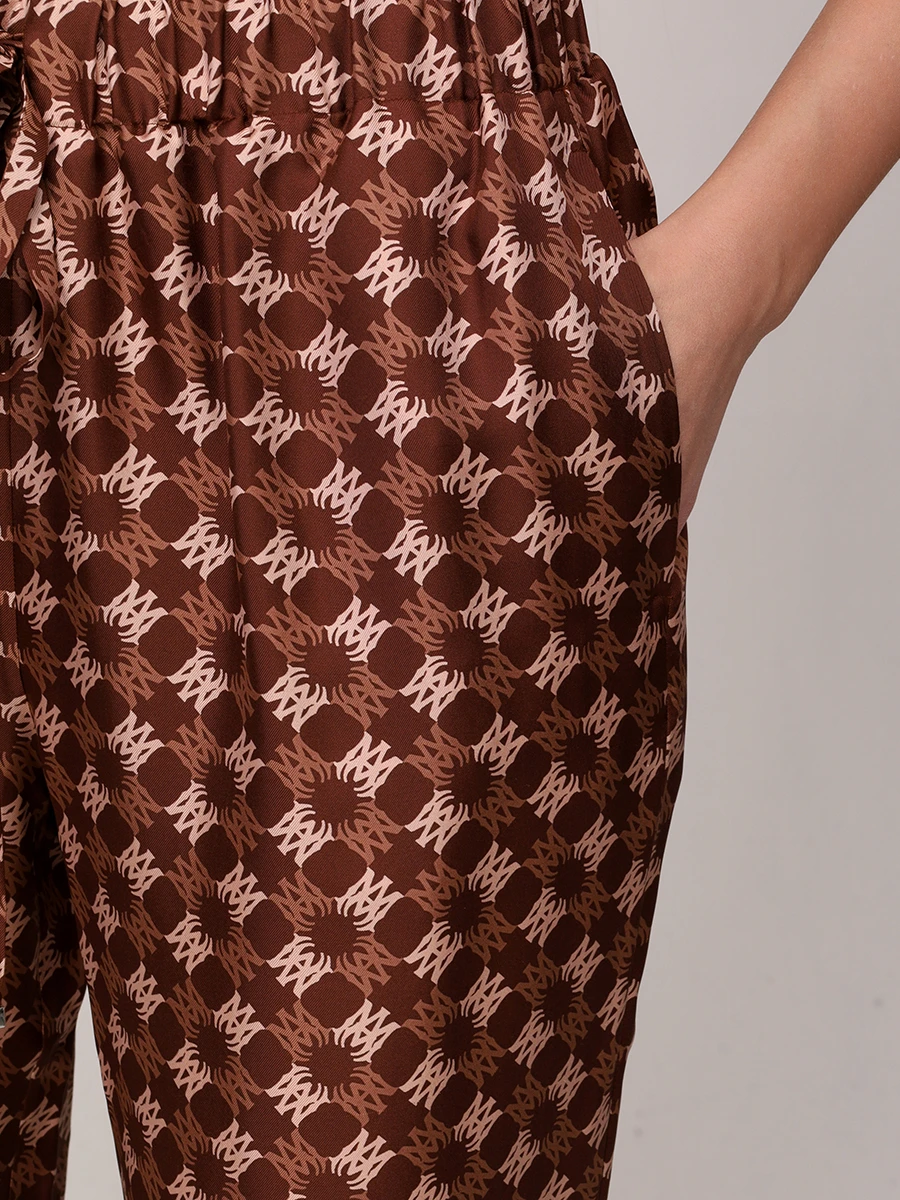 Брюки шелковые