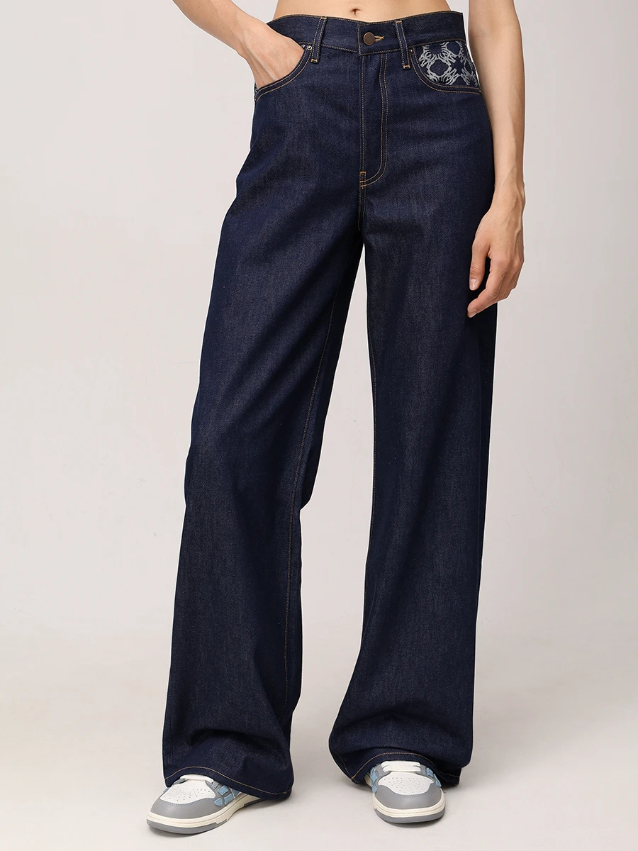 Джинсы хлопковые