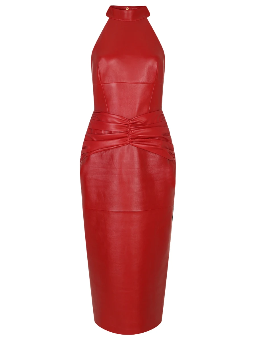 Платье Whitney кожаное