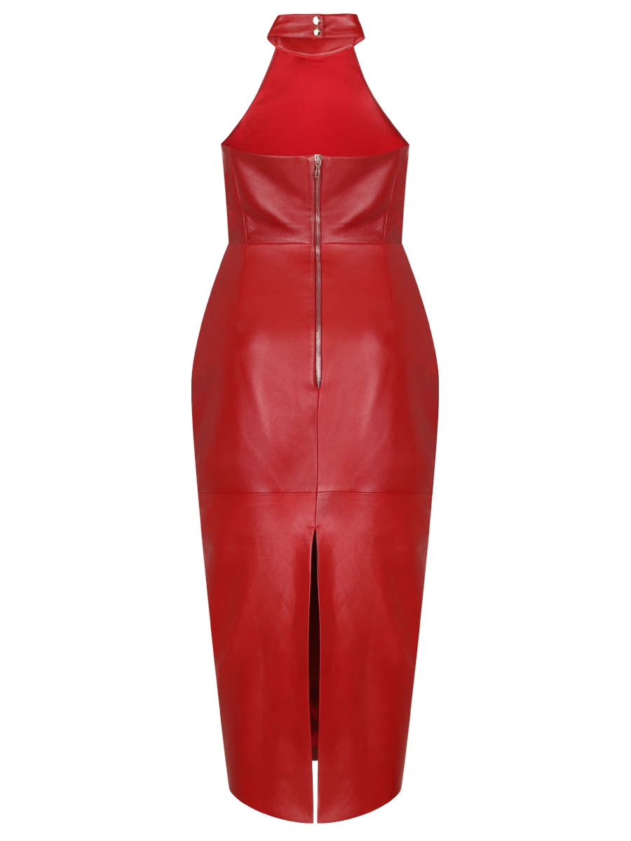 Платье Whitney кожаное