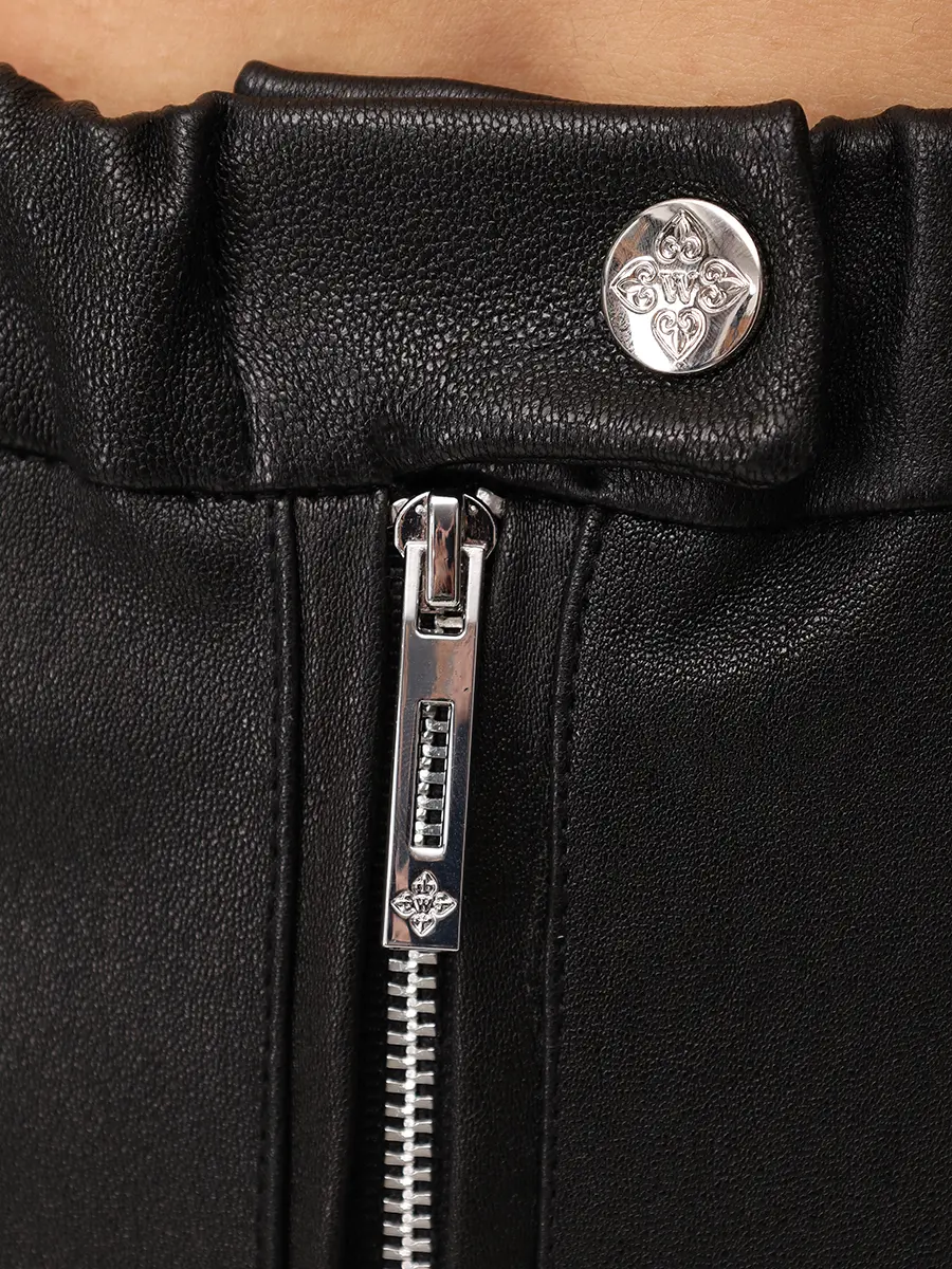 Леггинсы кожаные Jitrois