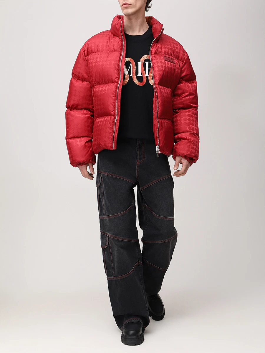 Пуховик стеганый