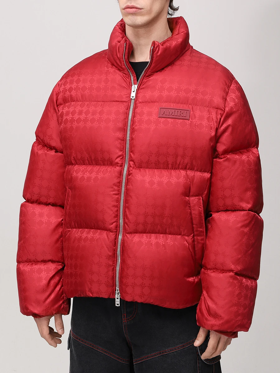 Пуховик стеганый