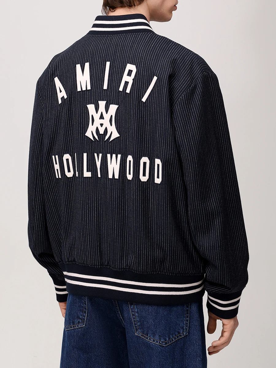 Бомбер шерстяной