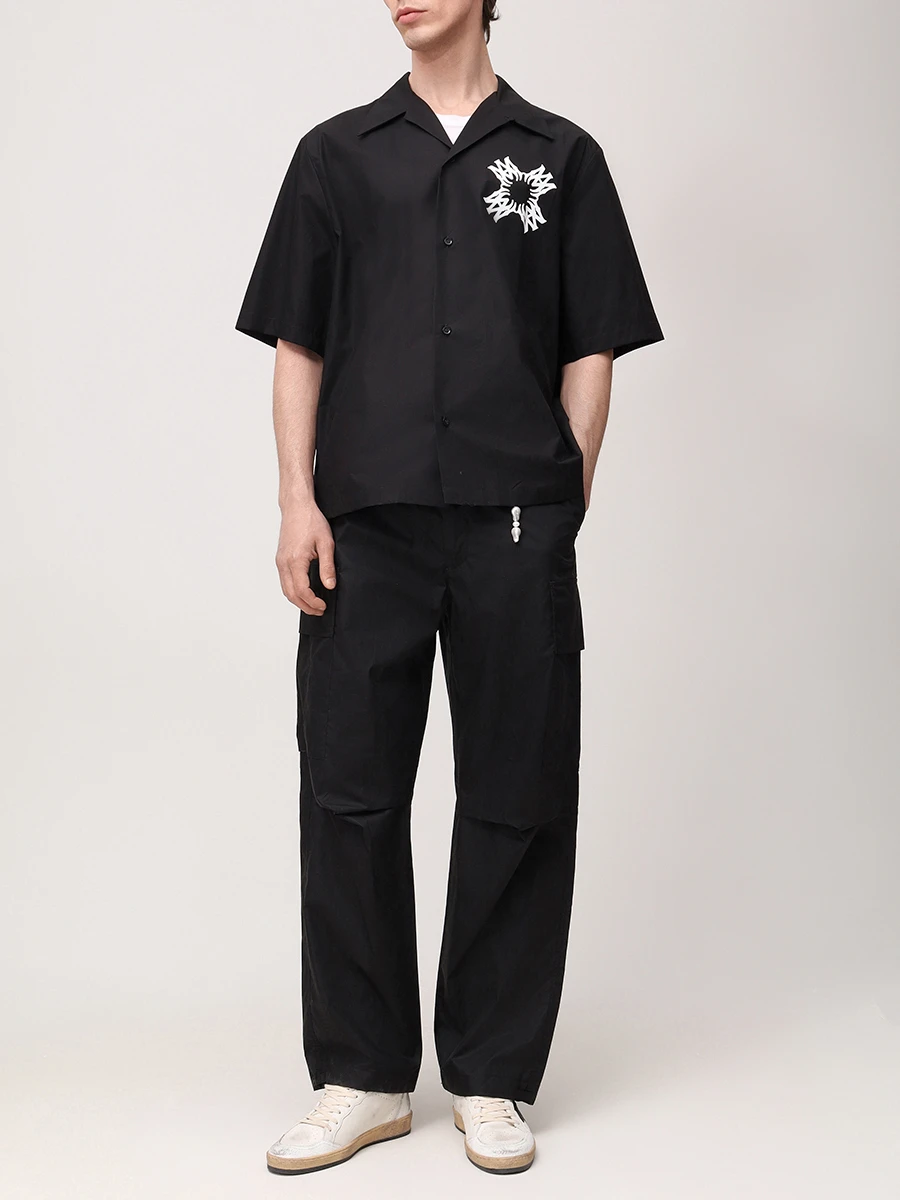 Рубашка Regular Fit хлопковая