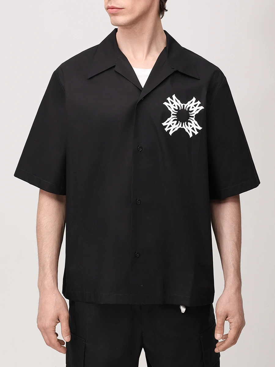 Рубашка Regular Fit хлопковая