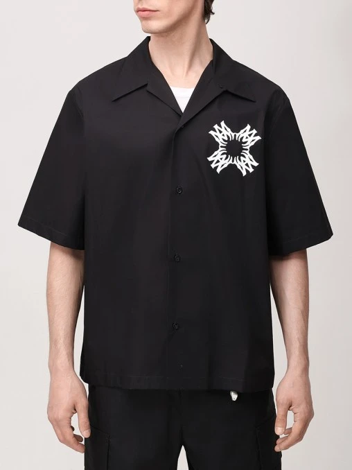 Рубашка Regular Fit хлопковая AMIRI