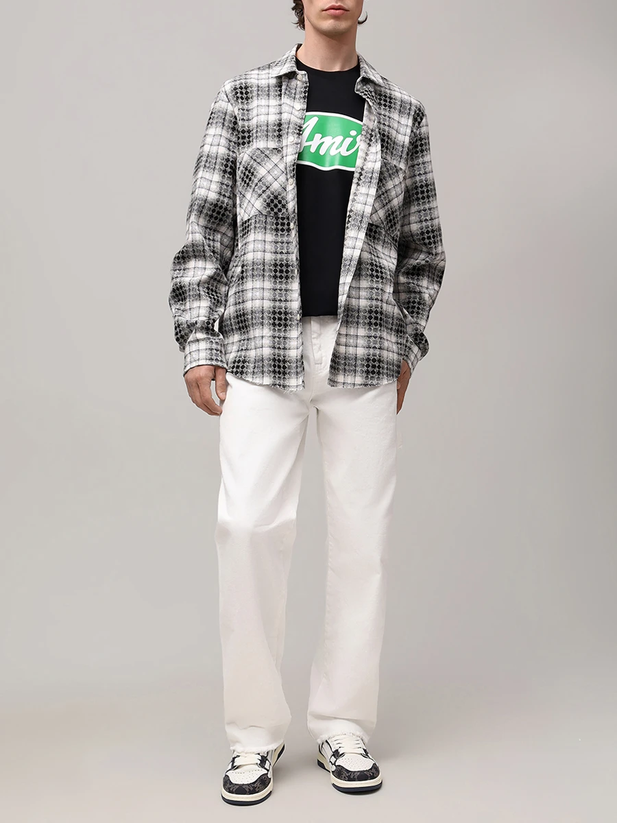 Рубашка Regular Fit хлопковая