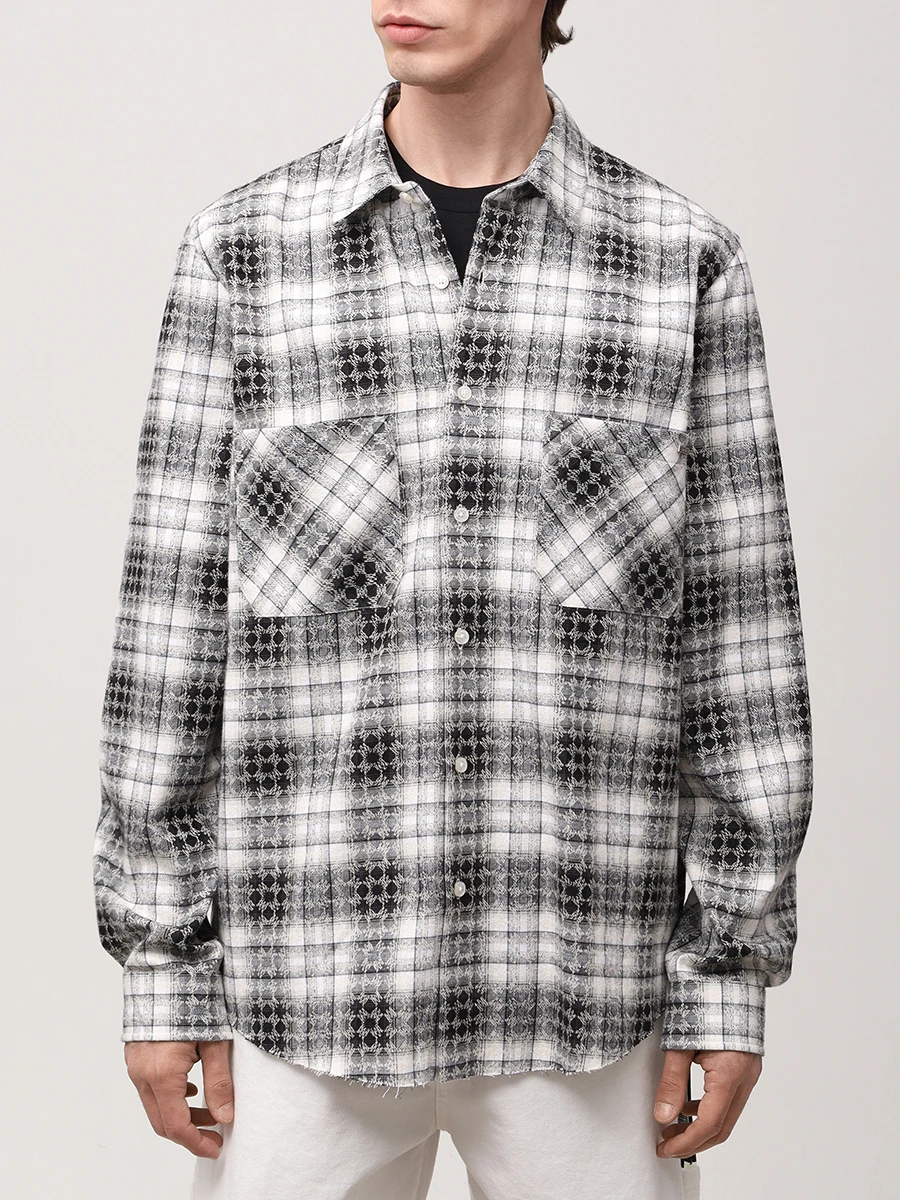 Рубашка Regular Fit хлопковая