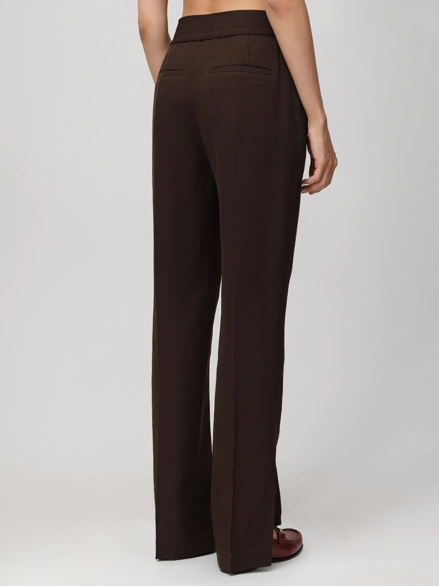 Брюки из вискозы и шелка