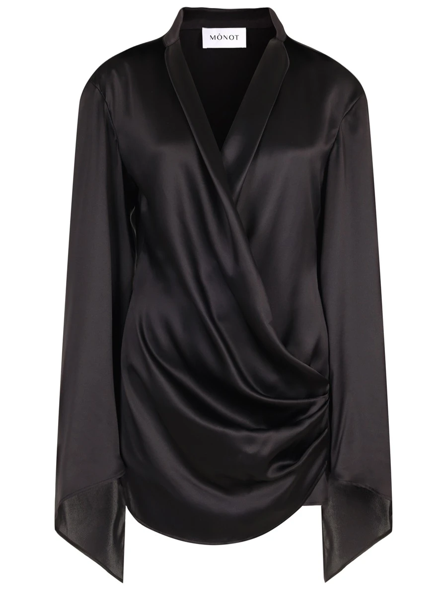 Блуза шелковая