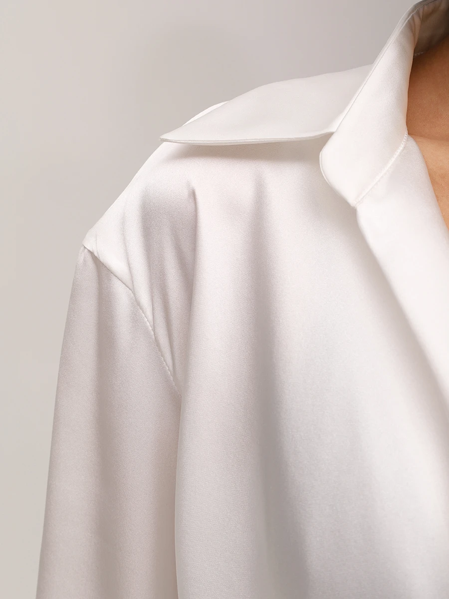 Блуза шелковая