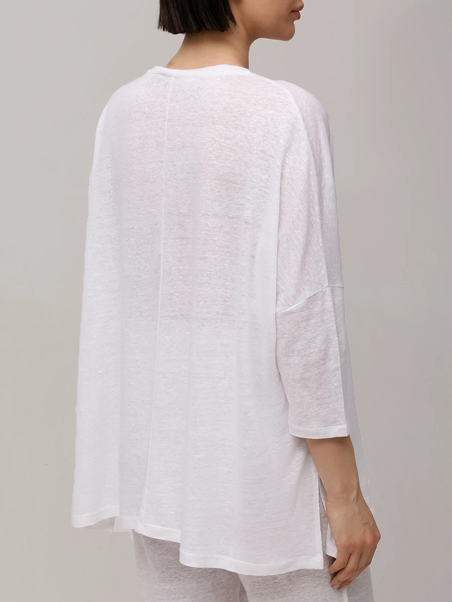 Лонгслив льняной