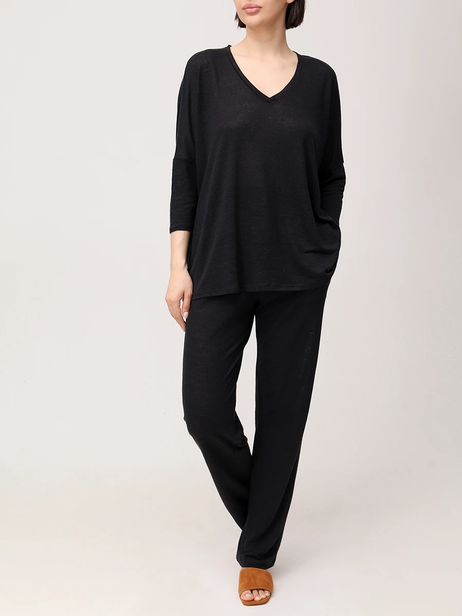 Лонгслив льняной