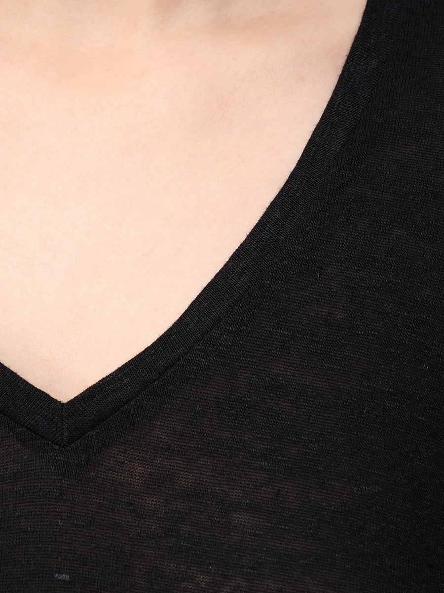 Лонгслив льняной