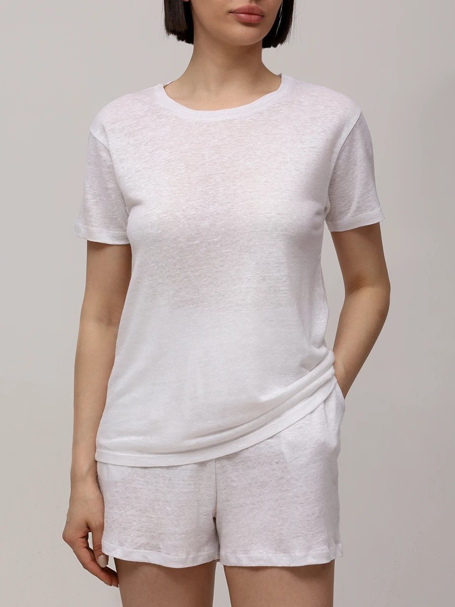 Футболка льняная