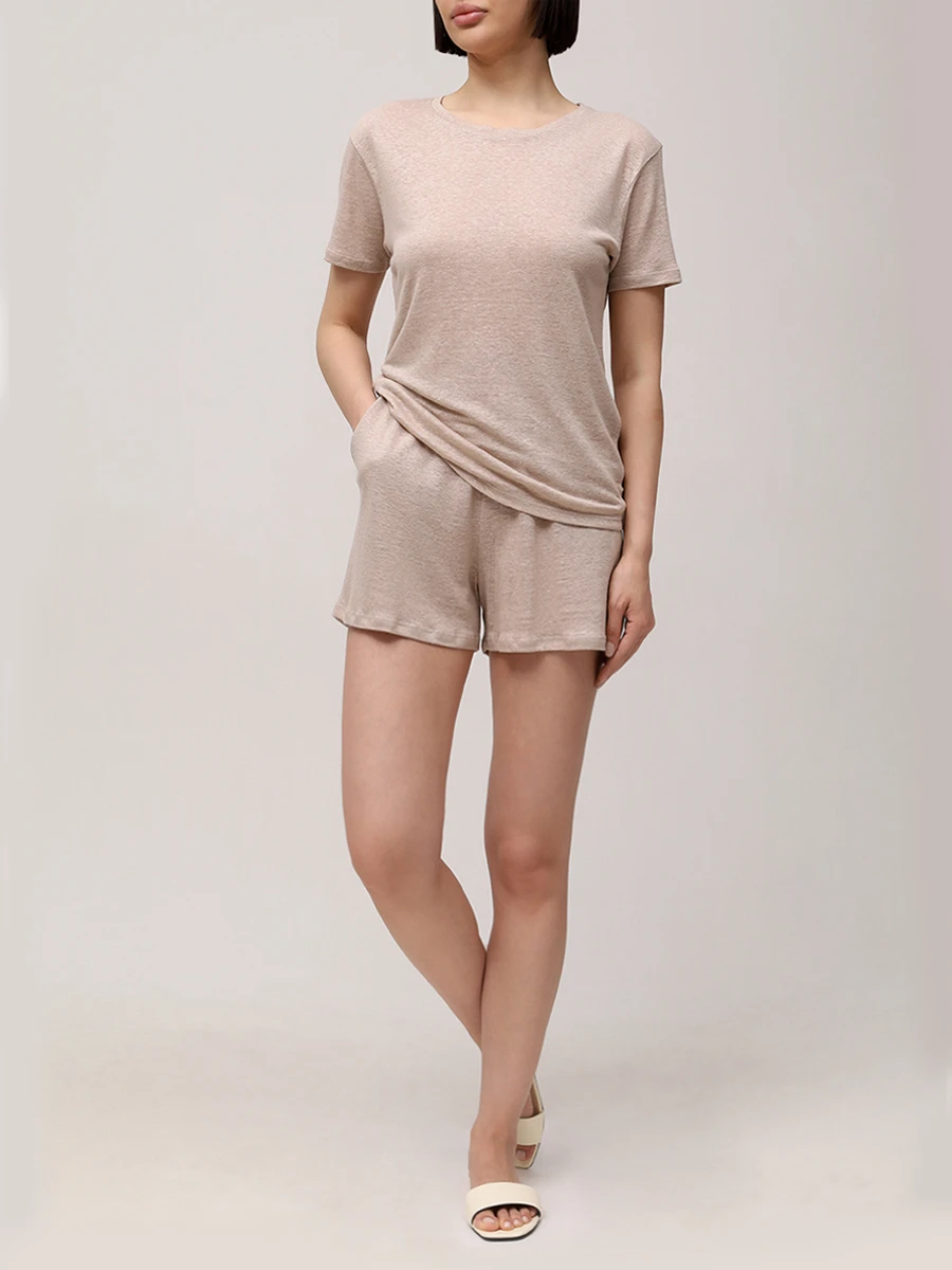 Шорты льняные