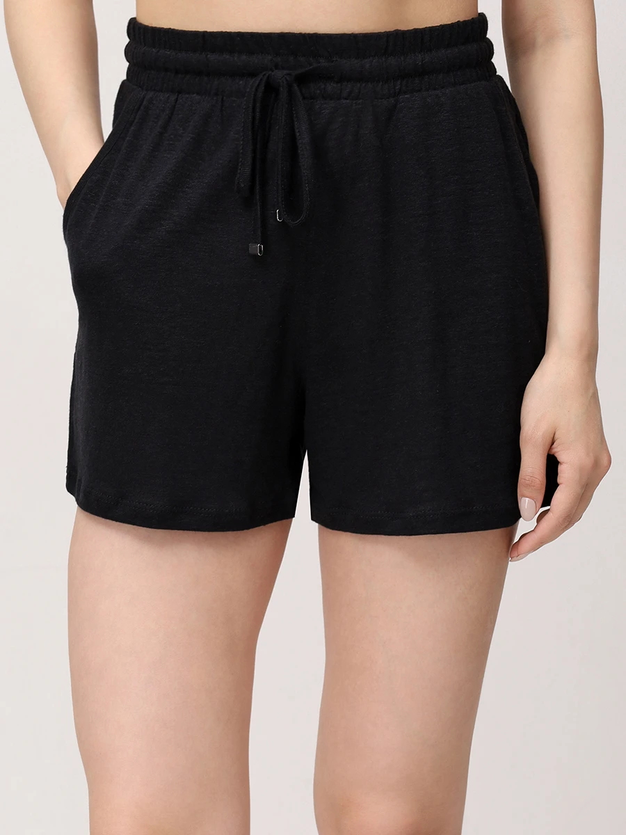 Шорты льняные