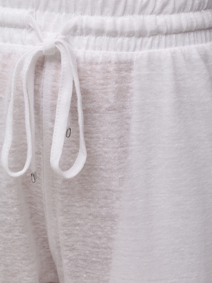 Брюки льняные