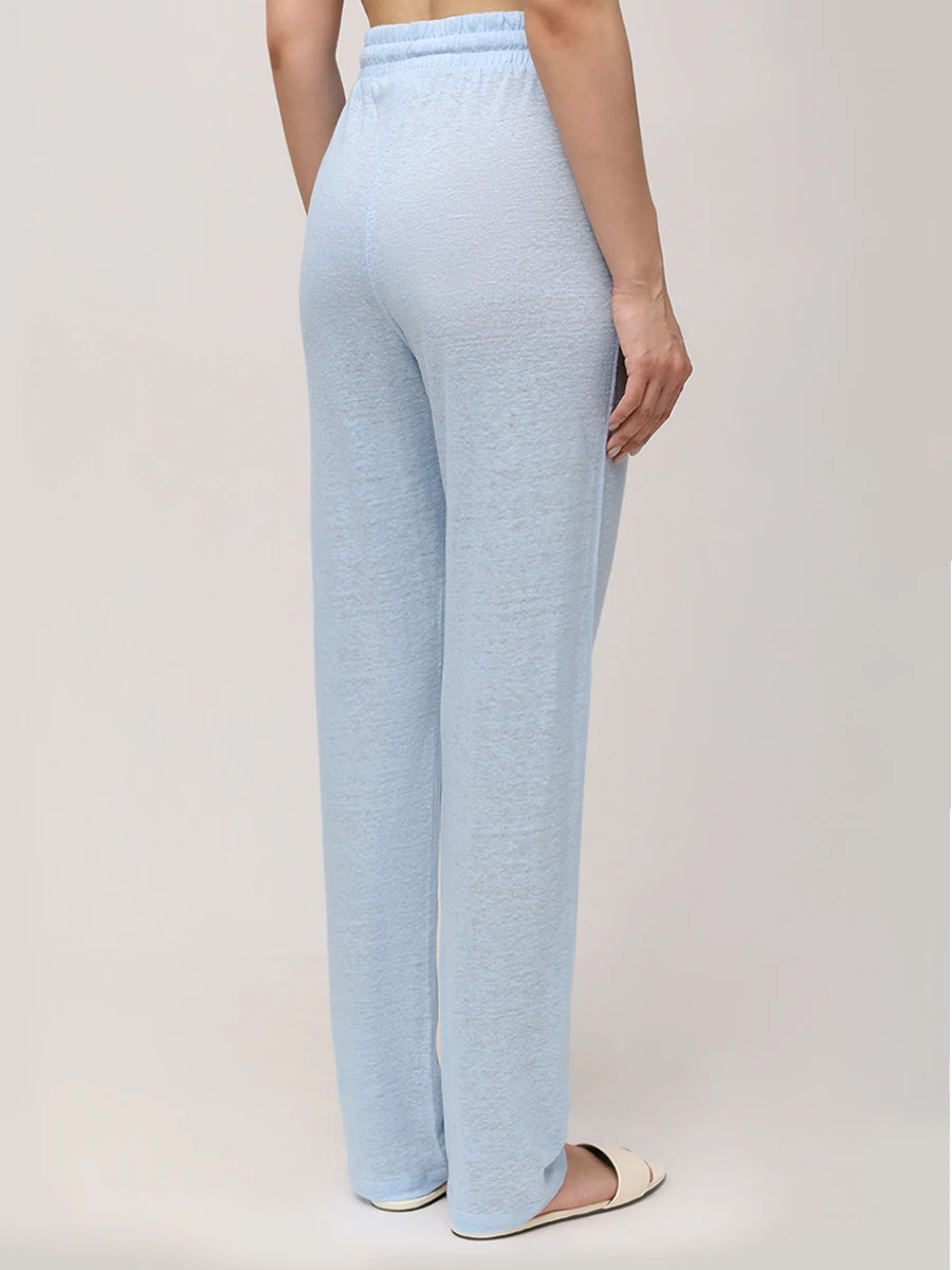 Брюки льняные