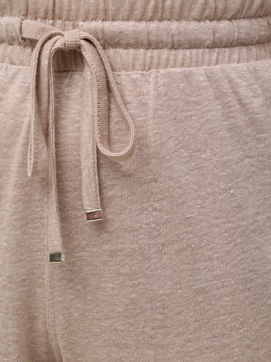 Брюки льняные