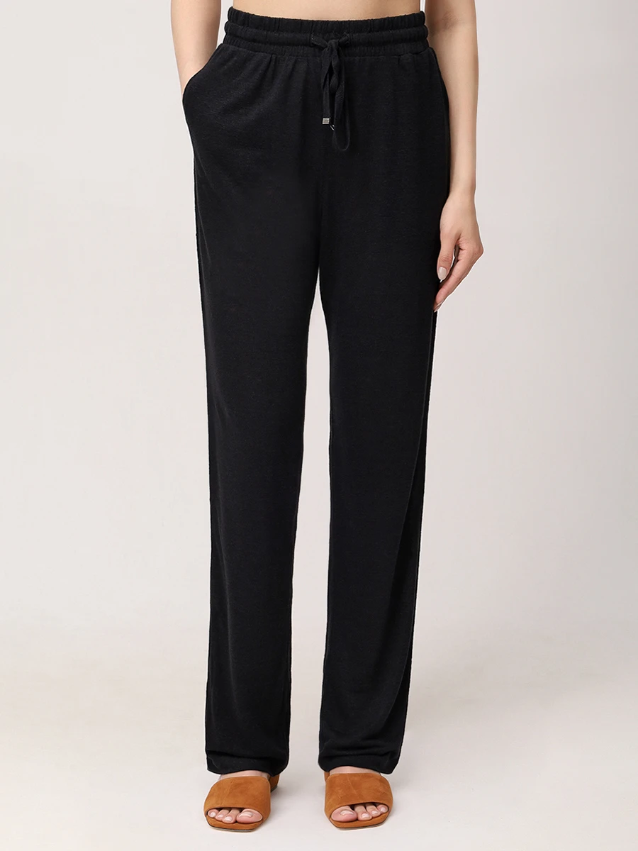 Брюки льняные