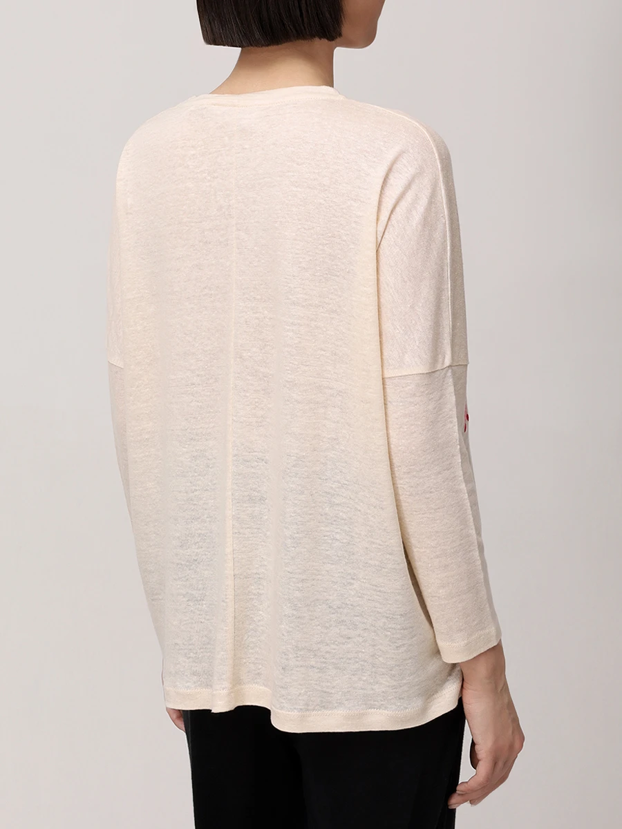 Лонгслив льняной