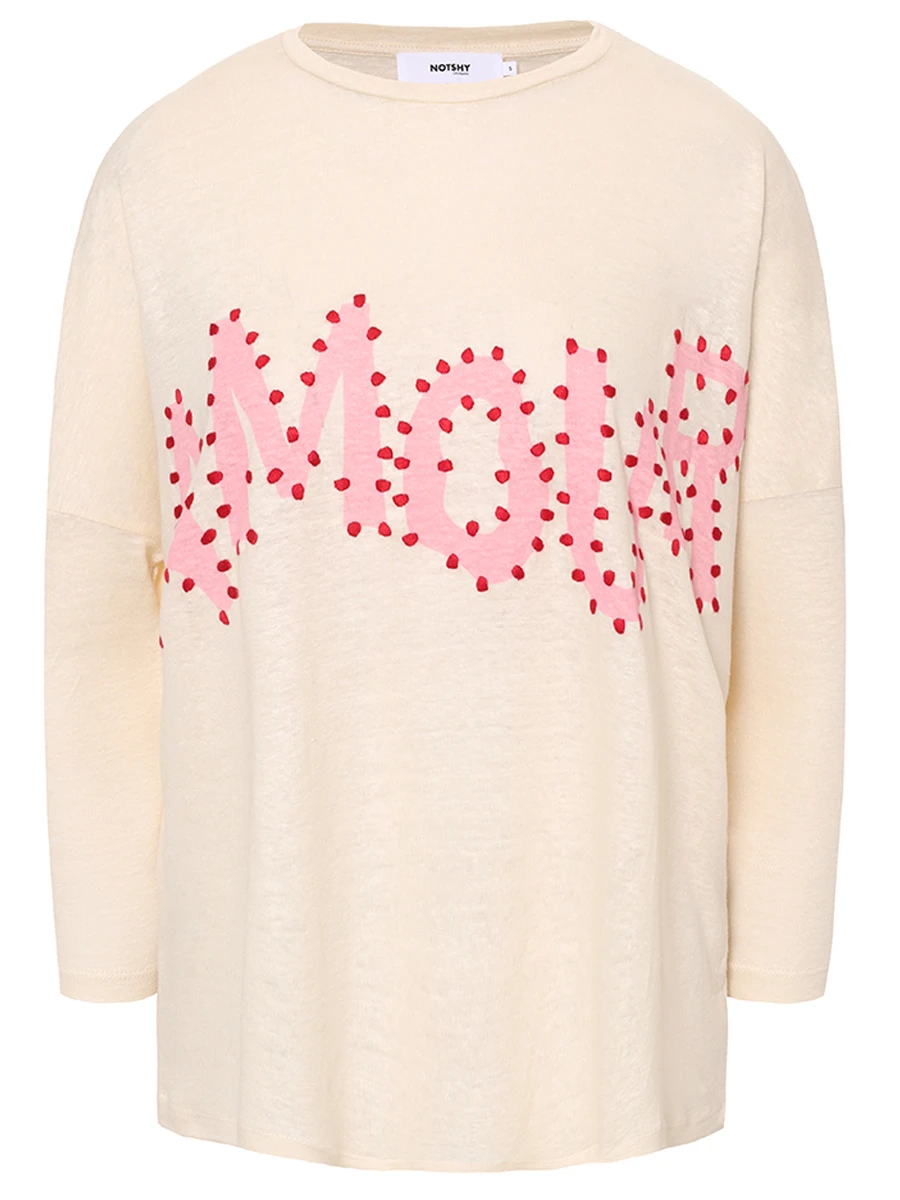 Лонгслив льняной