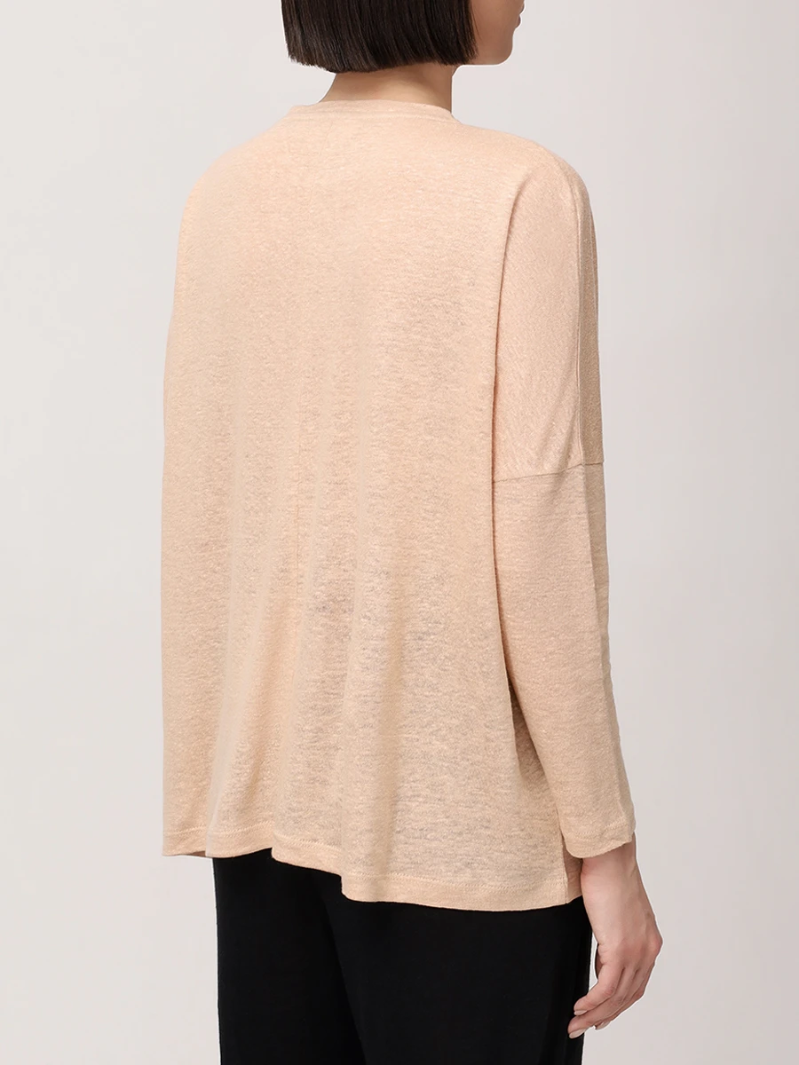 Лонгслив льняной